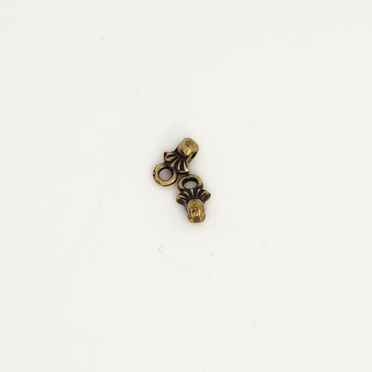 Antique Brass Pilos-8/0 Bead Ending