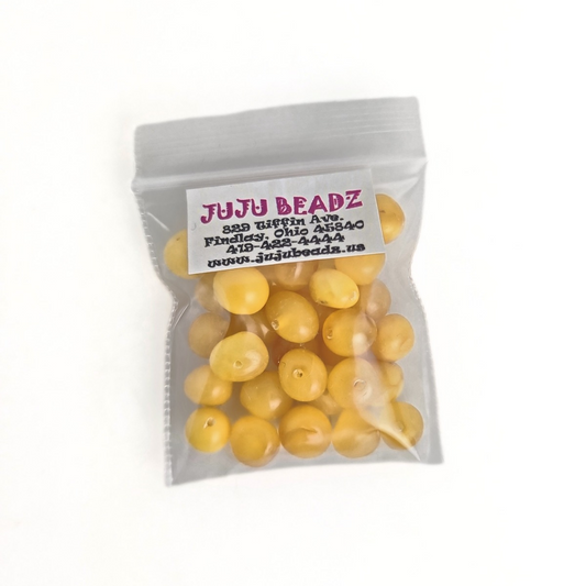 Butterscotch Amber Rounds 4-8mm