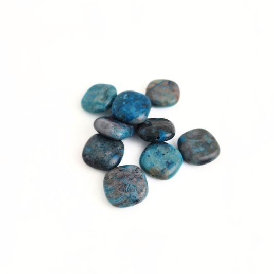 Blue Crazy Agate Square