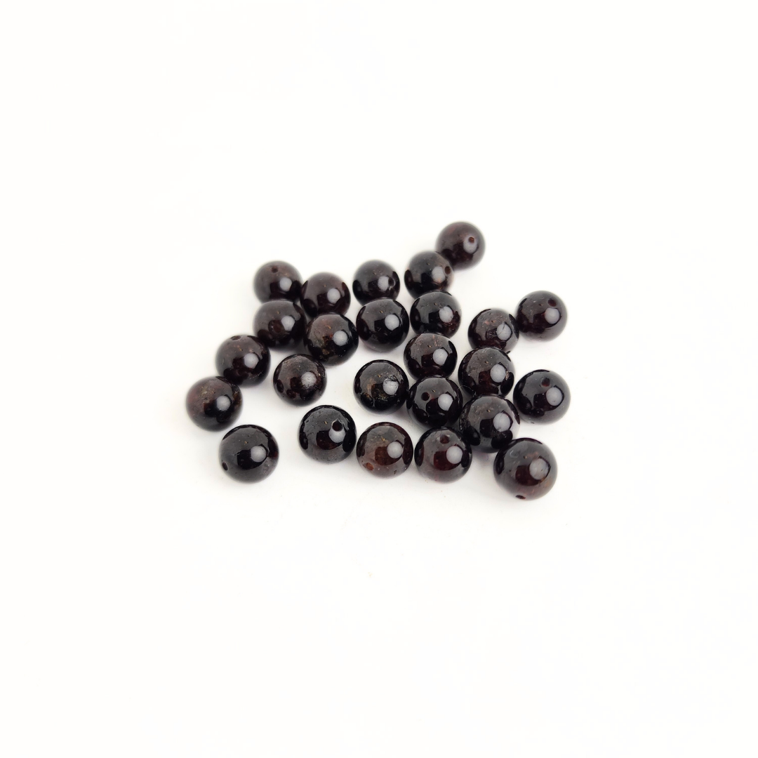 Red Garnet Round 8mm