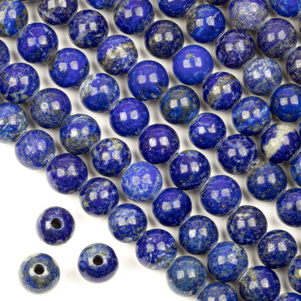 Lapis Large-Hole Round 10mm