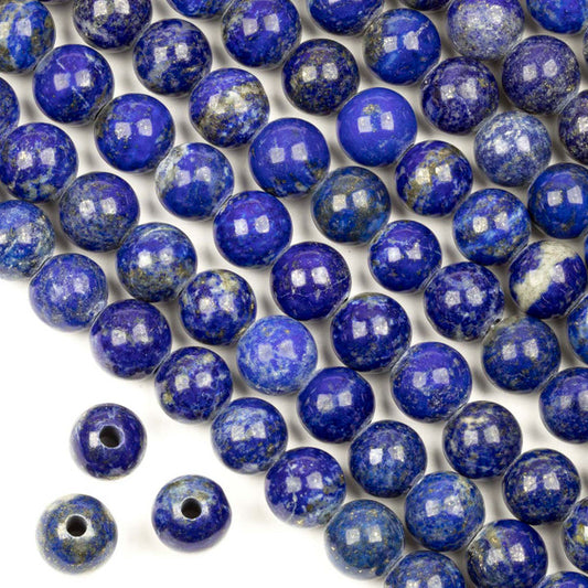 Lapis Large-Hole Round 10mm