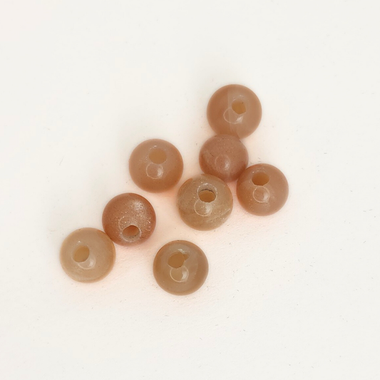 Sunstone Large-Hole Round 8mm