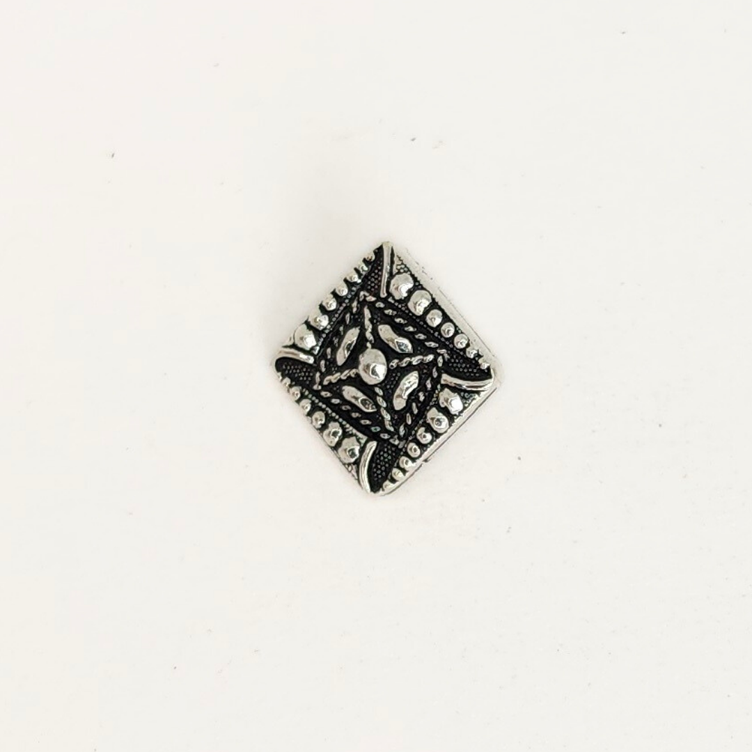 Czech Square Button 10.5mm