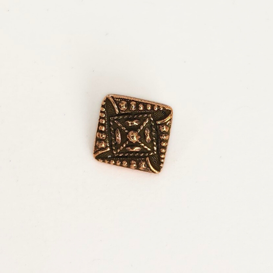 Czech Square Button 10.5mm