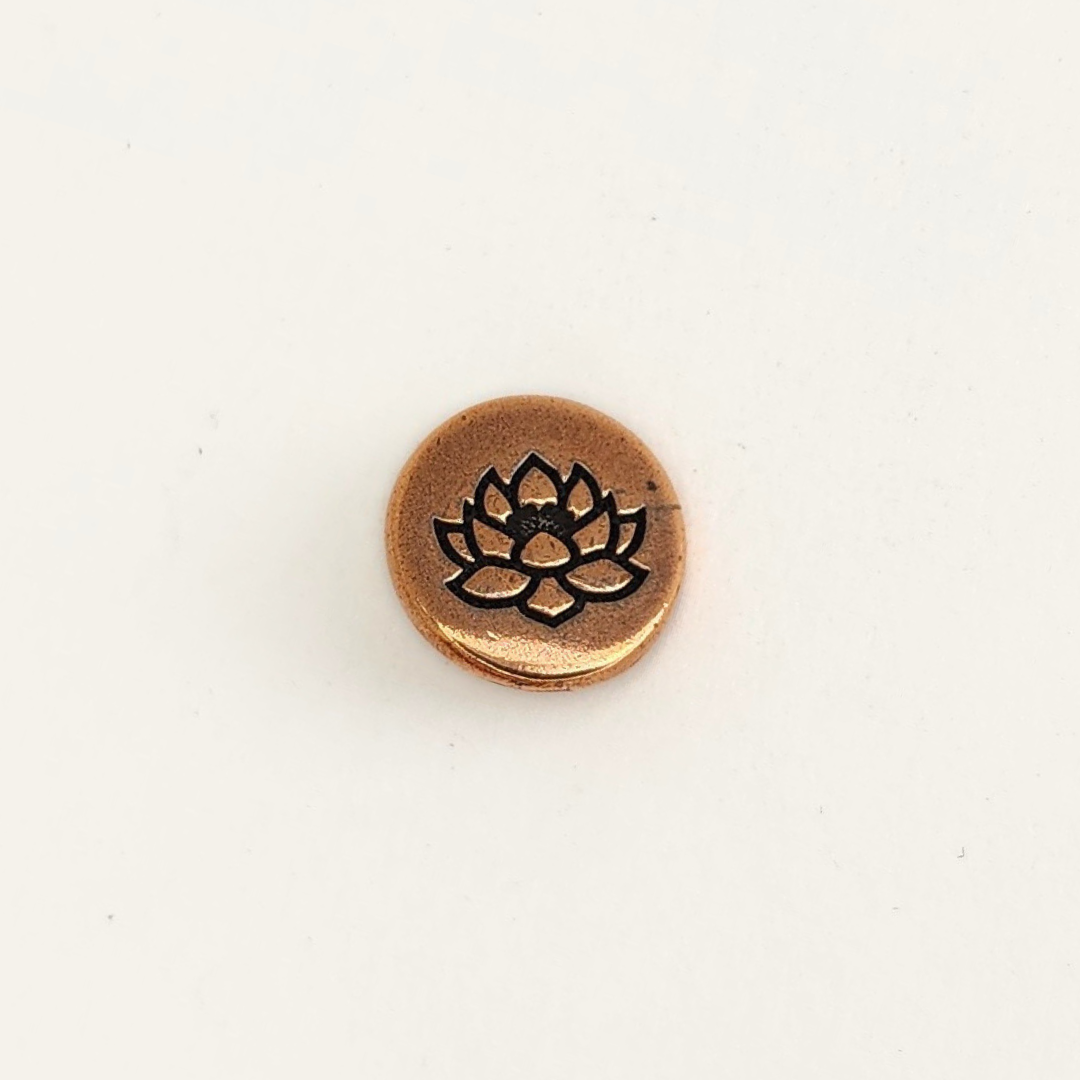 Lotus Button 12mm
