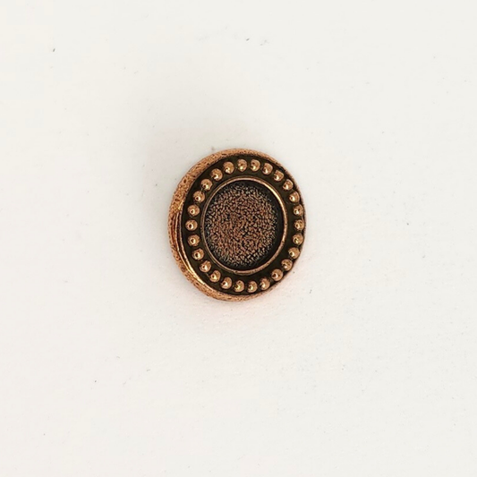 Beaded Bezel Button 12mm