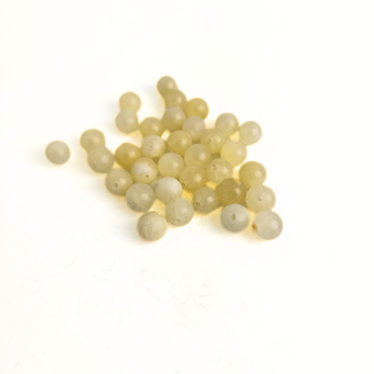 Yellow Jade Round 8mm