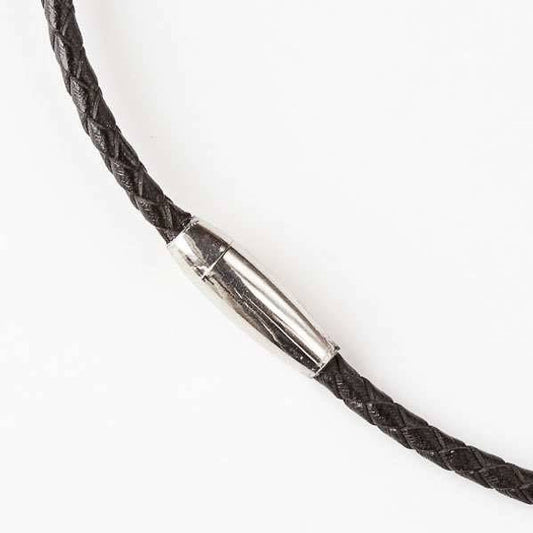 Braided Leather 18"