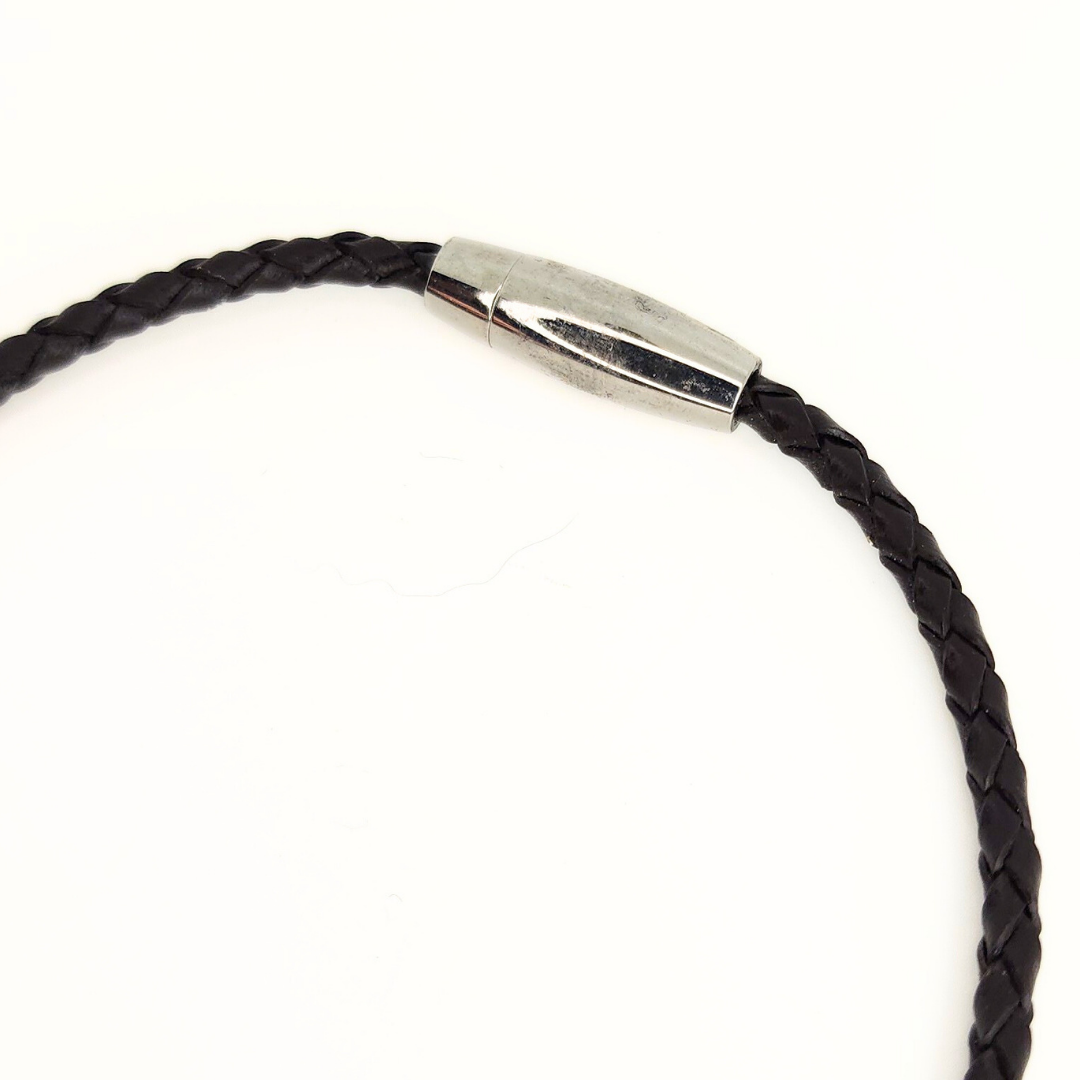 Braided Leather 16"