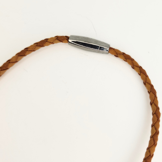 Braided Leather 16"