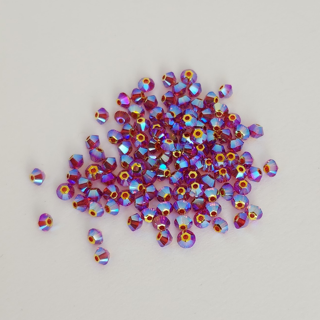 Bicone 3mm AB2X