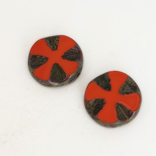 Cross Coin 9mm