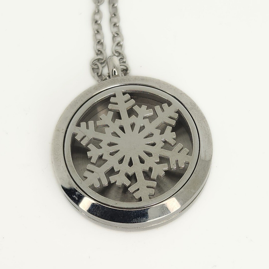 Snowflake Necklace 30mm