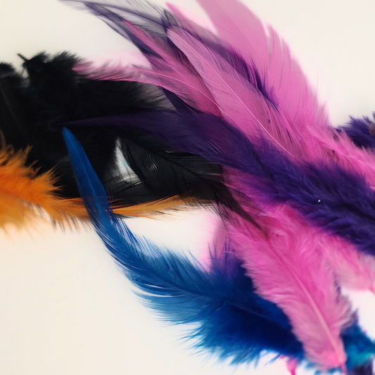 Chicken Feather 3.5-7.5"