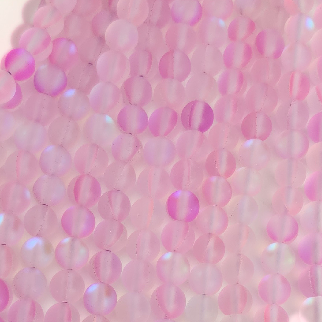 Glitter Moonstone (Synthetic) 6mm
