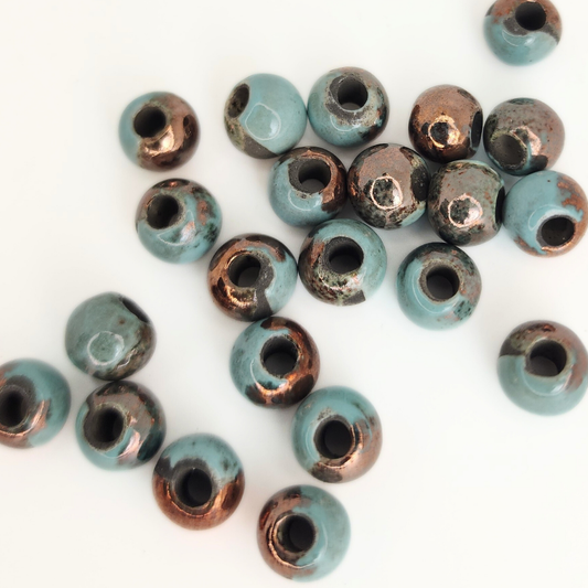Raku Blue Round 9mm