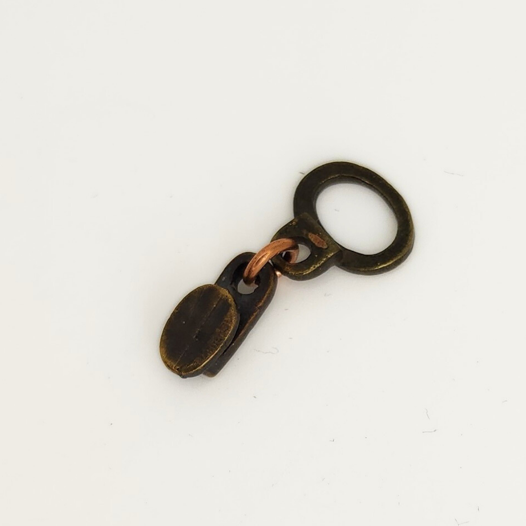Antique Brass Hook & Eye Clasp 5x12/11x12mm