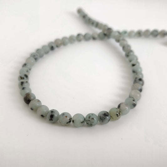 Lotus Jasper Natural Round 6mm