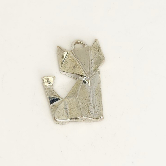 Origami Fox Charm 22x16mm