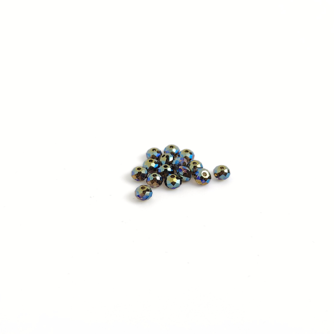 Gem Rondelle 4mm
