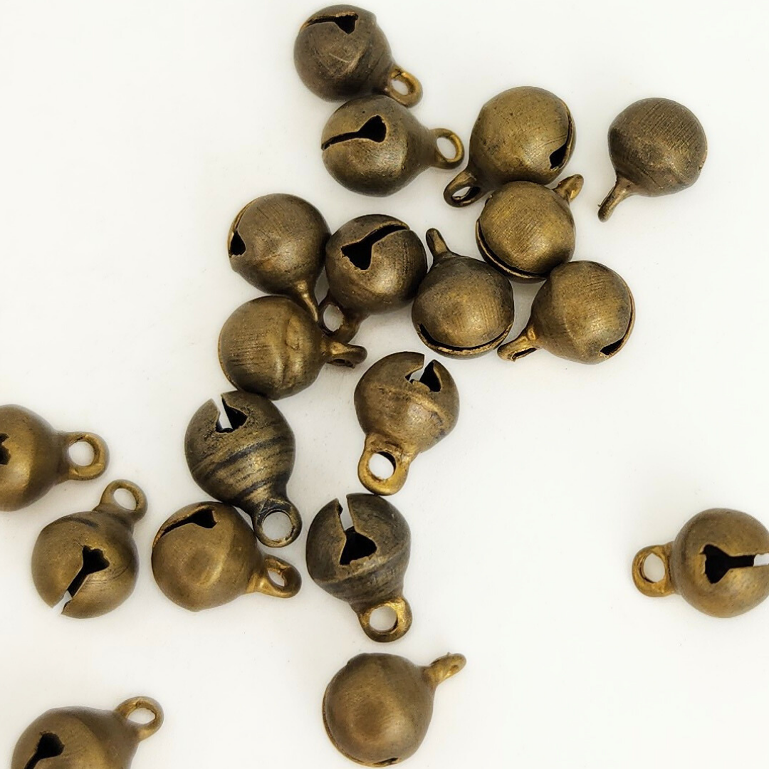 Bell Bead Charm 9x6mm