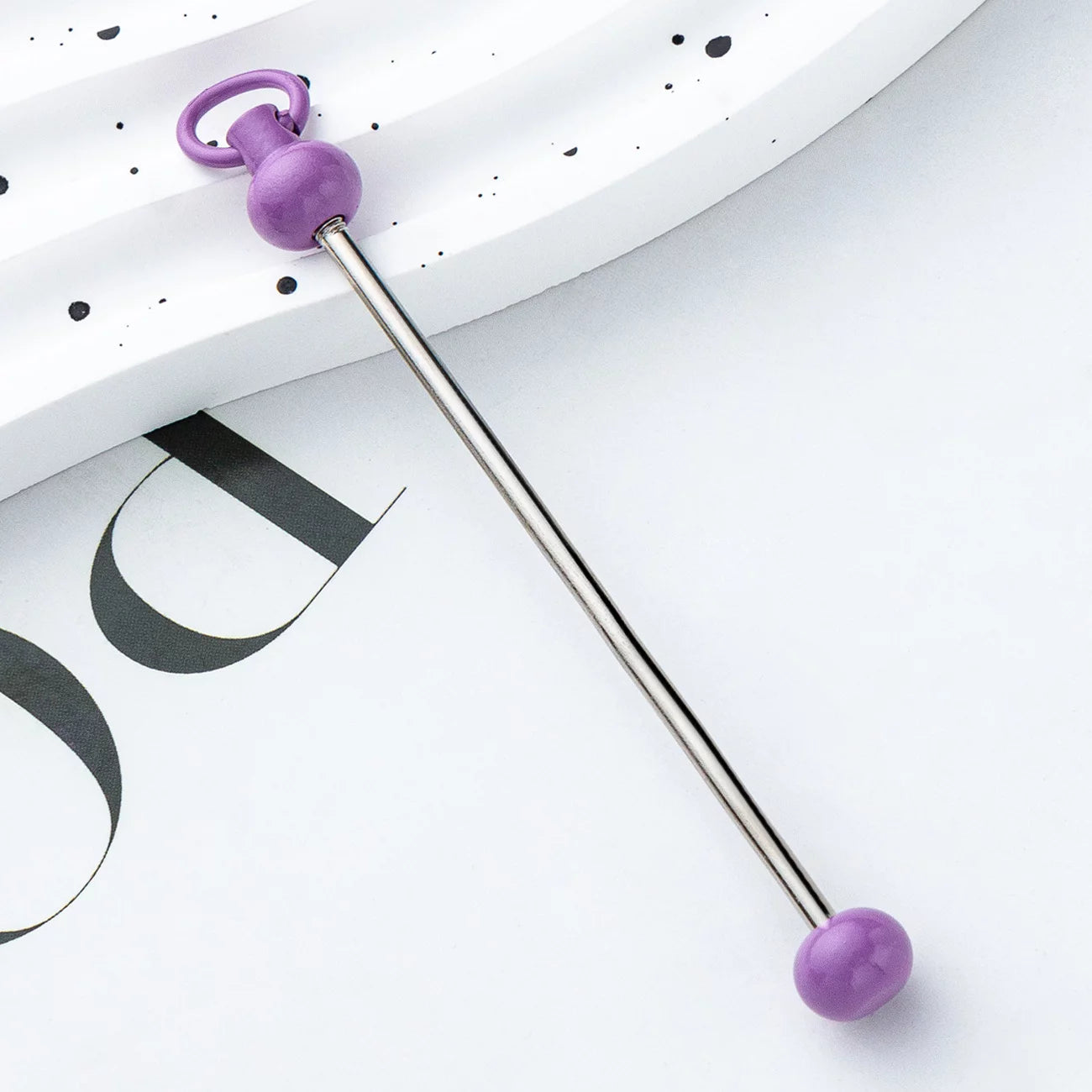 Beadable Keychain Pole