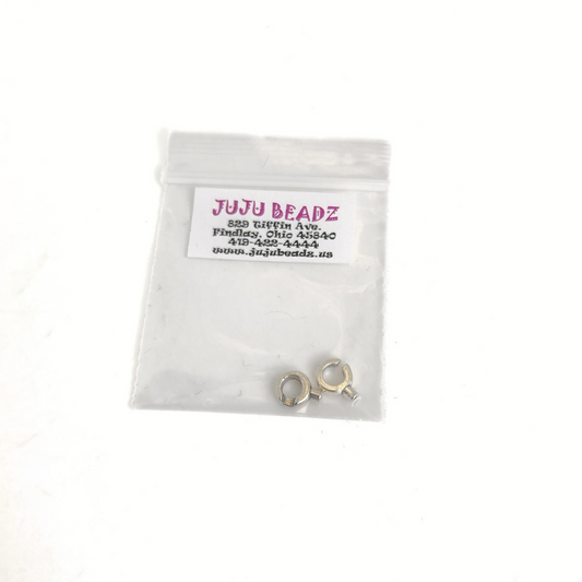 Circle/Circle Crimp Clasp 13x6mm