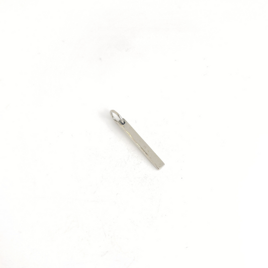 Long Tag Pendant 31x4mm