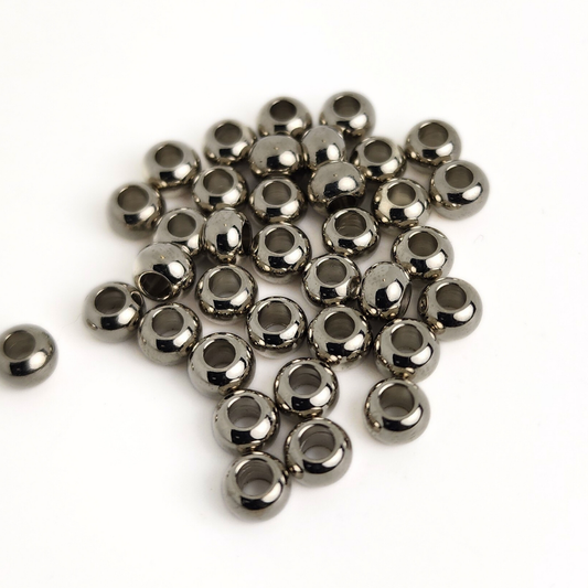 Silver Small Round Bead