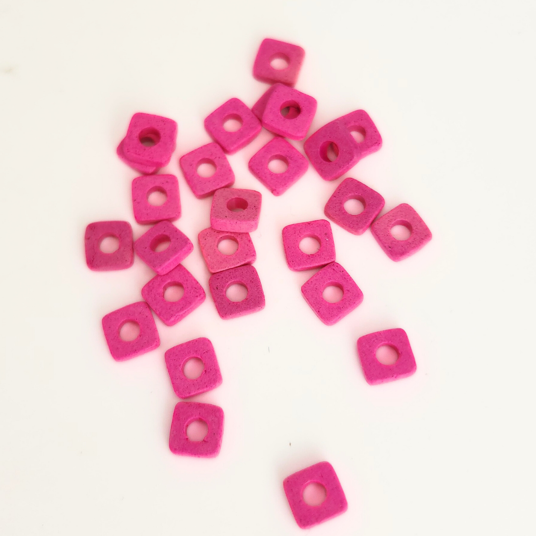 Large Hole Square Disc 6mm