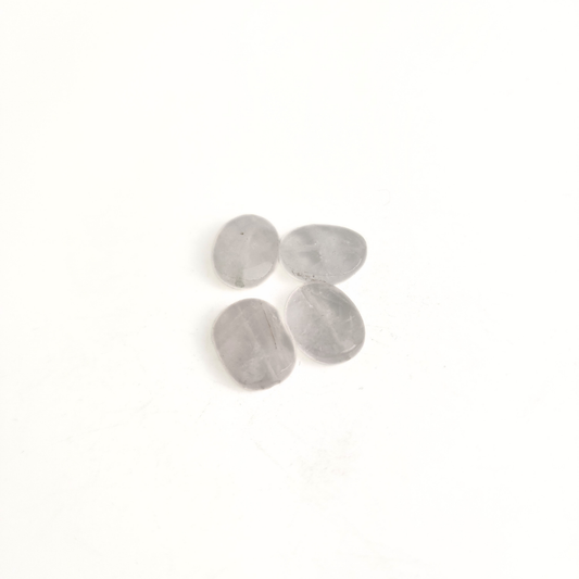 Crystal Faceted Oval