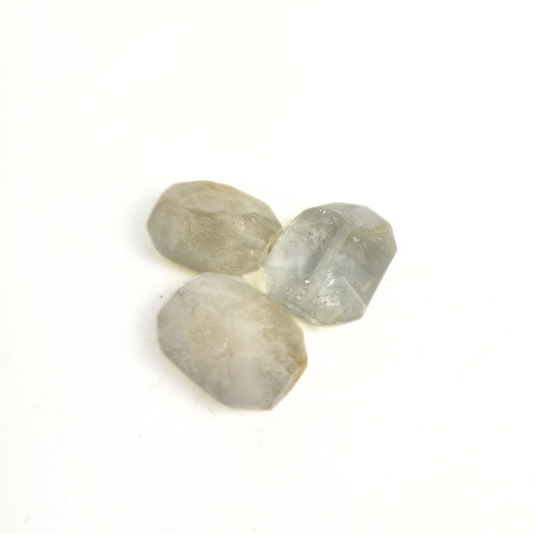 Citrine Faceted Hexagon 25x37mm