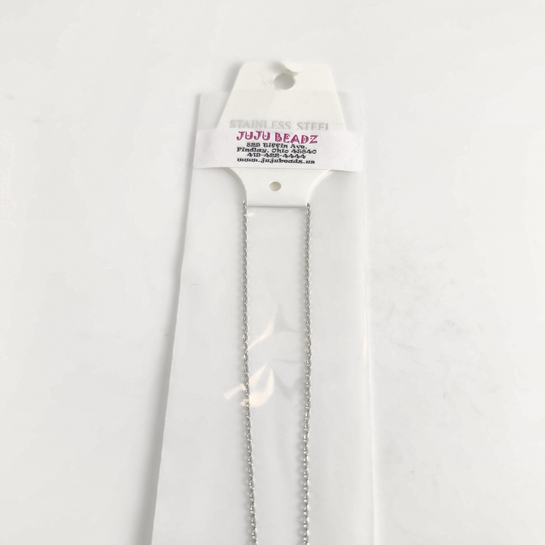 Small Flat Cable Chain 1mm - 32"