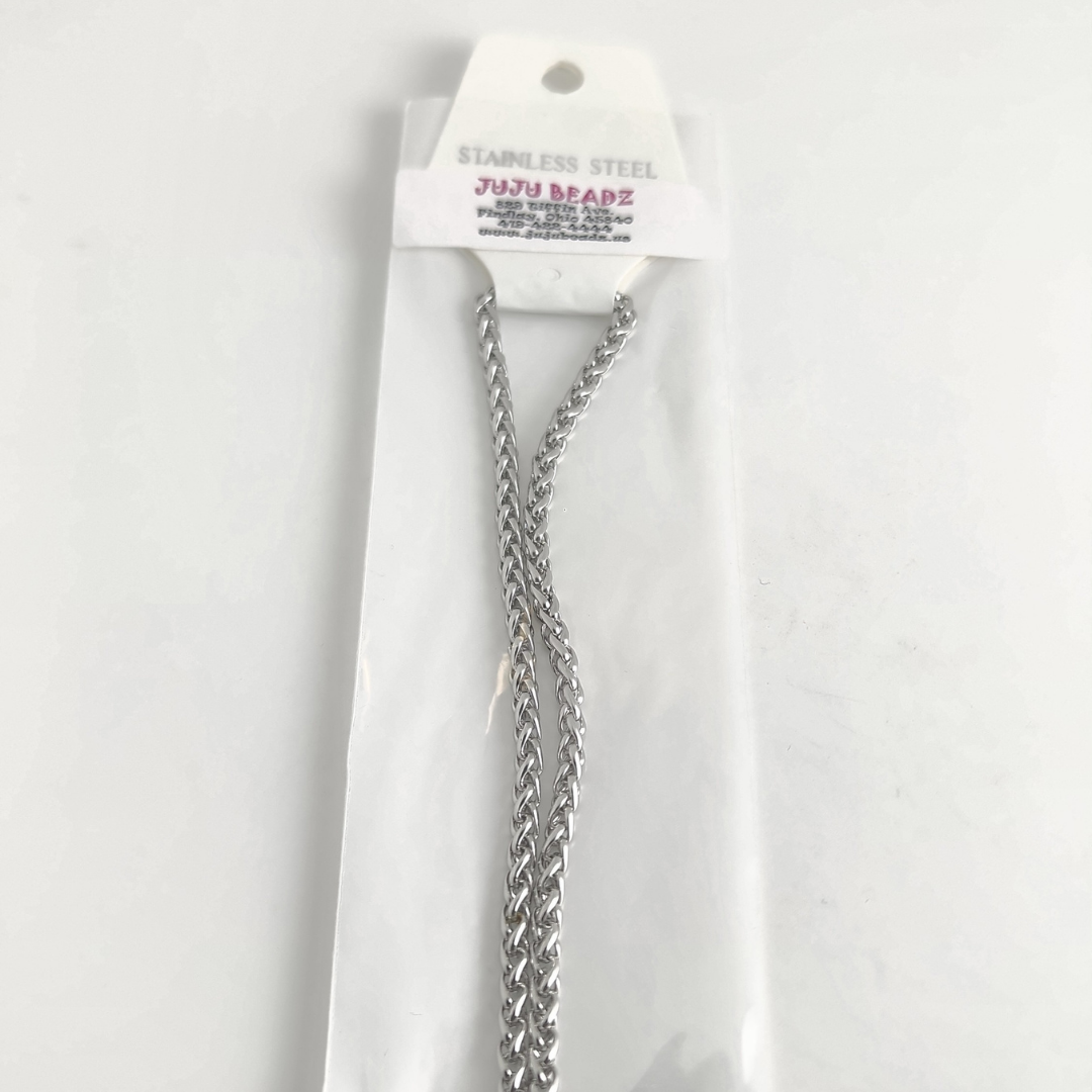 Spiga/Wheat Chain 3mm - 32"