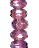 Gem Cut Rondelle 3x5mm