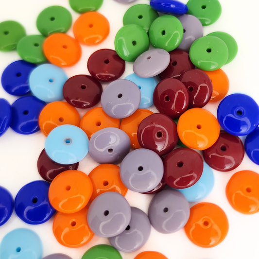 Assorted Rondelle 10mm