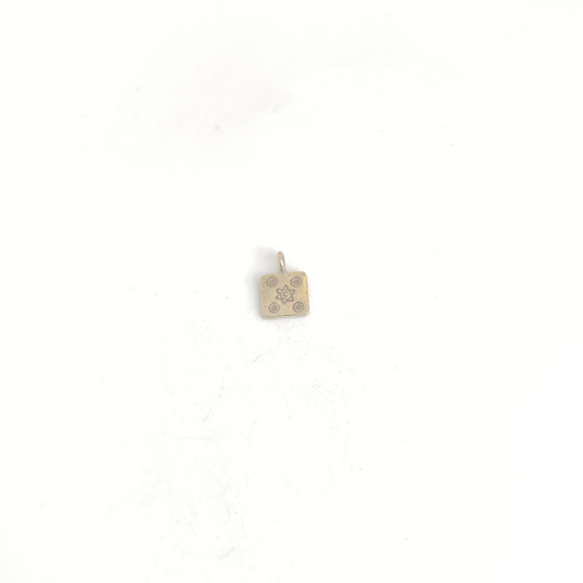 Square w/Star Dangle 14mm