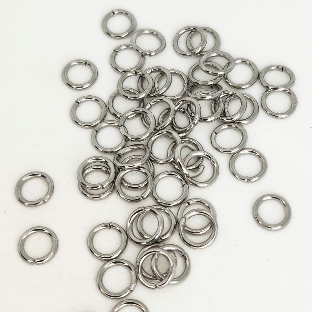 Steel Jump Ring 6mm