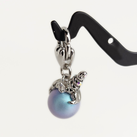 Crystal Charm w/Clasp