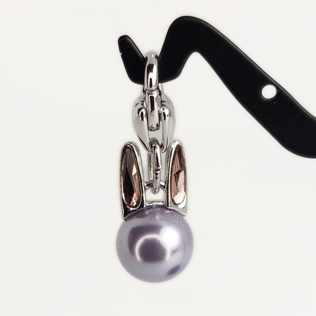 Crystal Charm w/Clasp