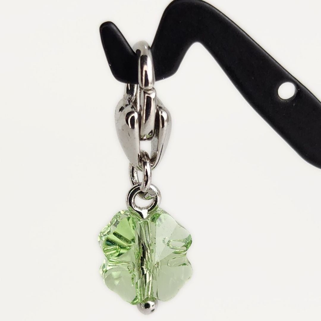 Crystal Charm w/Clasp
