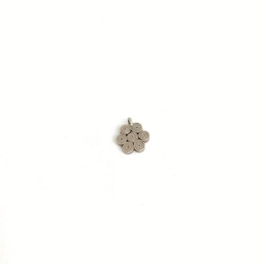 Swirl Flower Dangle 15mm