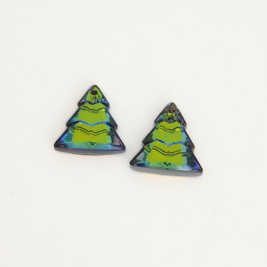 Green Sphinx Tree 15x13mm