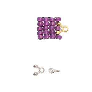 Silver Alona li Ending - 8/0 Bead