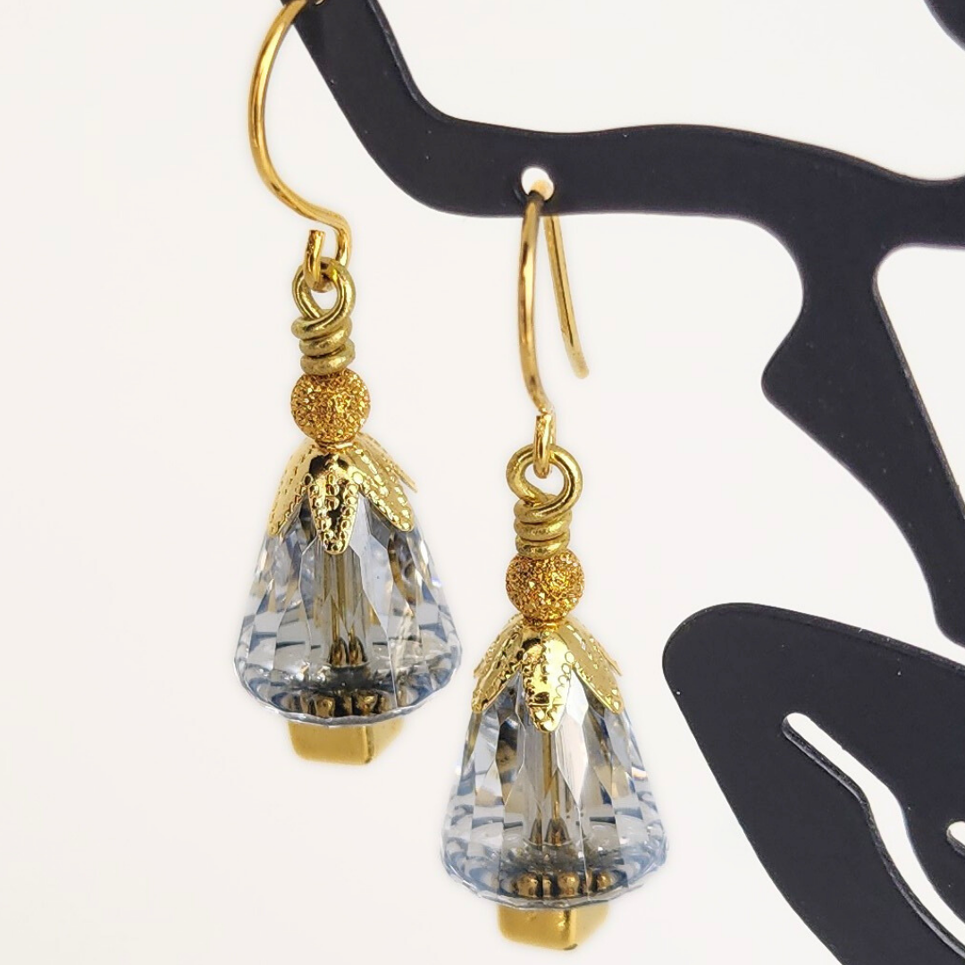 Swarovski Christmas Tree Earrings