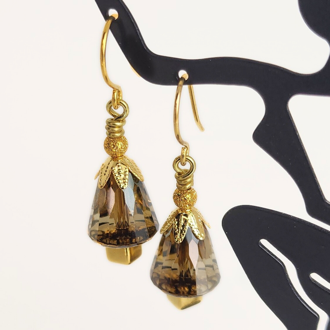 Swarovski Christmas Tree Earrings