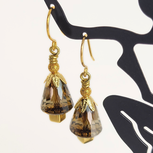 Swarovski Christmas Tree Earrings