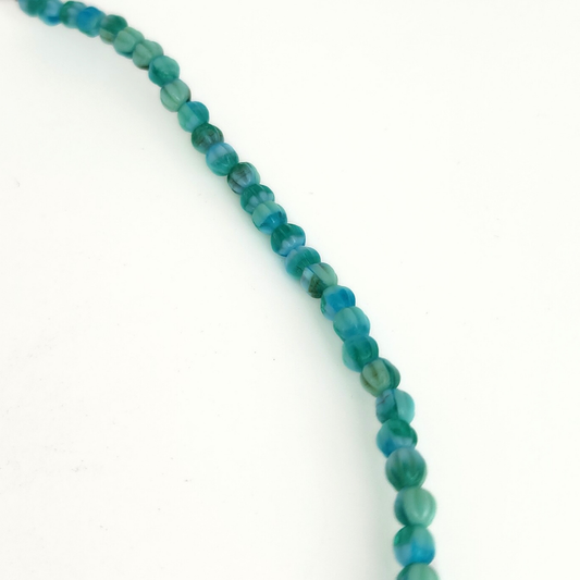 Blue/Teal Melon 4mm
