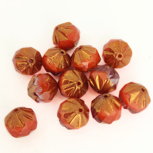 Sunset Shine Bronze Twist 11mm
